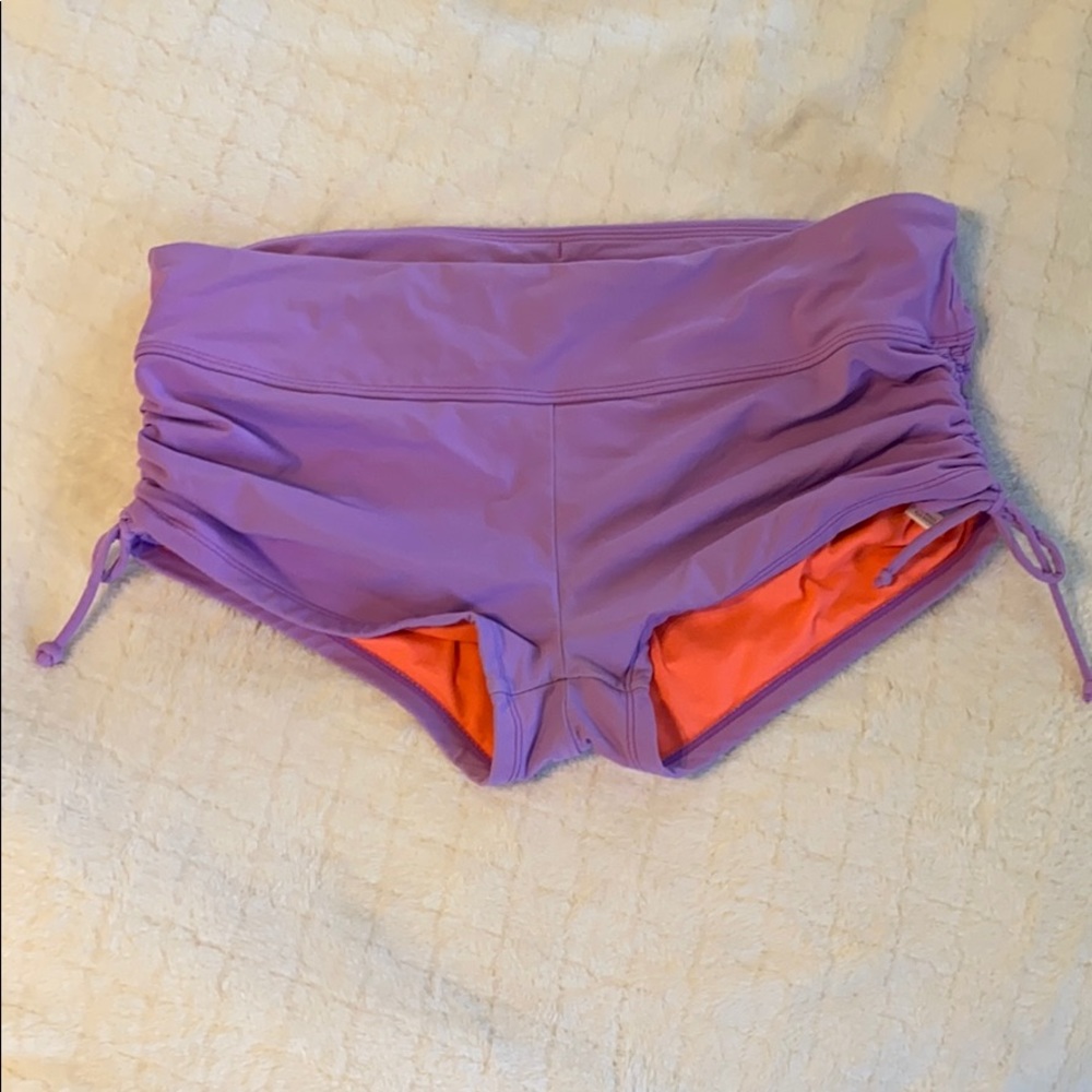 Athleta Scrunch Swim/Athletic Short Bottom